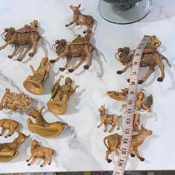 Vintage Fontanini Nativity Set 15pcs 1983 Depose Italy Nativity - Picture 17 of 17